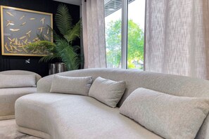 Relax and enjoy in this cozy living space.