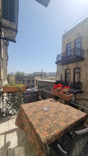 Vista del balcone