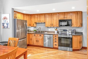 Functional kitchen with modern appliances