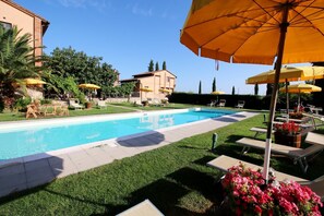 Schwimmbad des Ferienhauses