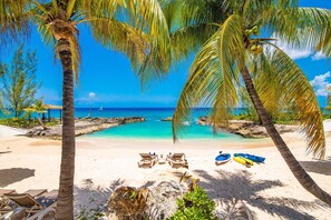 Casa Luna's secluded beach cove is your private slice of paradise. 