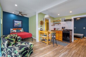 Interior of the cottage