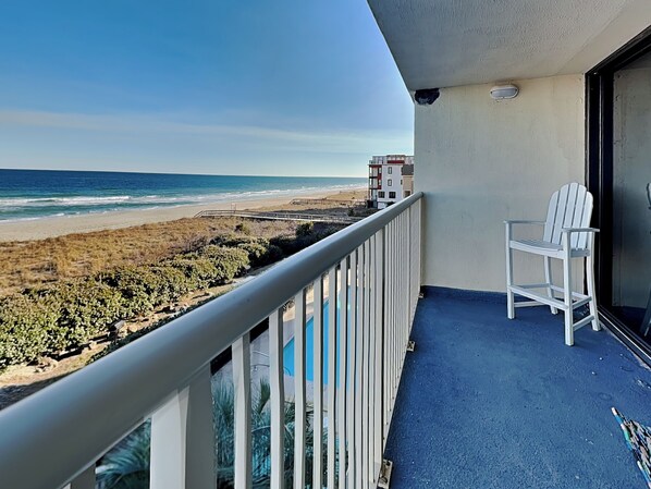 Private Balcony with A View