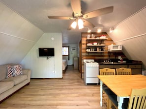 View of inside of cabin