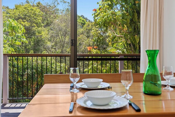 Breakfast with a view