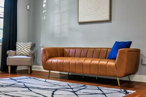 Modern Living Room with luxurious accents