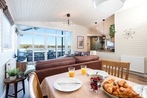 Breakfast with a view.