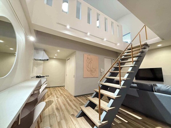 Stairs to 2nd floor