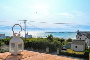 Blick von der Unterkunft