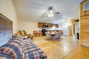 Living Room | Free WiFi | Full Sleeper Sofa