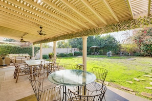 Covered Patio | 2 Dining Areas