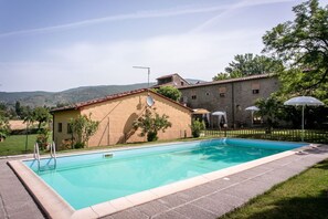 Schwimmbad des Ferienhauses
