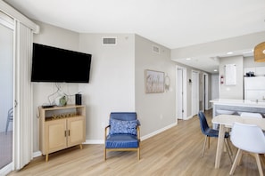 Living room wall mounted TV