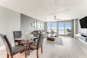 Dining room with a view