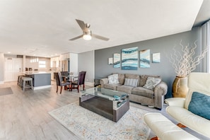 Family room and Dining Room