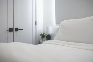 Sleep like a queen in this comfortable bed.