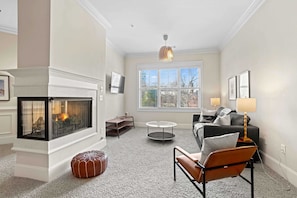 Our spacious living area, with plenty of comfortable seating options.