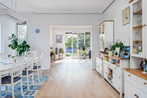 Dining Room and Living Room with a view of the Terrace