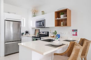 Kitchen perfect for making home cooked meals with loved ones