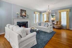 Another view of stylish living room