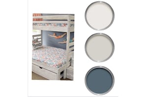 Bunk room mood board for inspiration only. Design is subject to change.