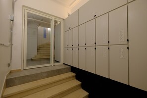 Interior entrance
