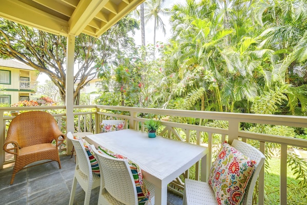 Koloa Vacation Rental | 2BR | 2BA | 3 Steps to Enter | Single-Story Condo