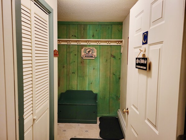 Entry to condo