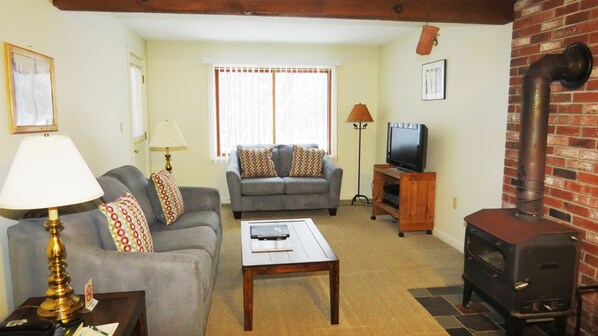 Living Area has a Flat Screen TV