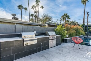 BBQ Grill available (smoker not for guest use)