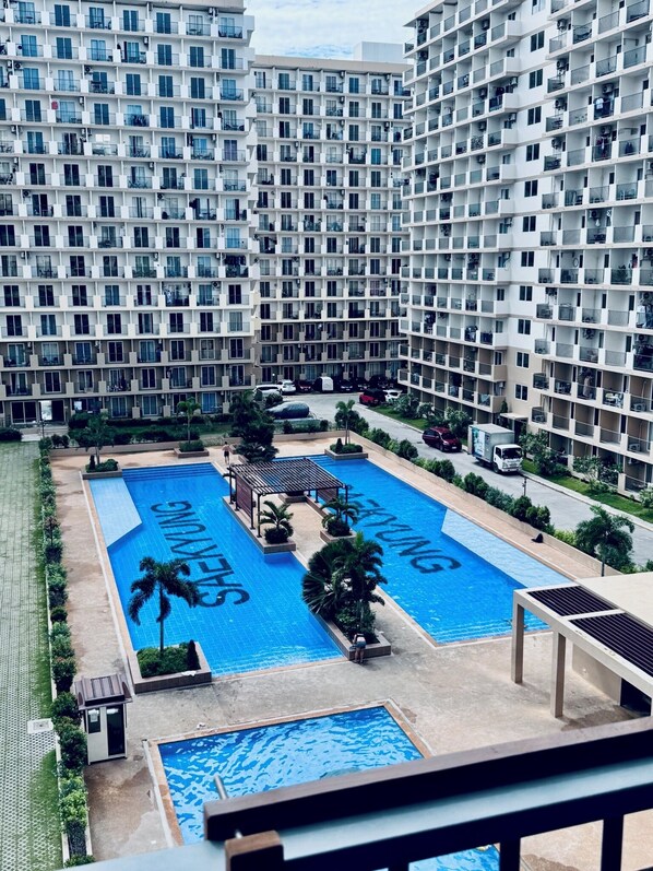 View from our balcony, perfect for coffee breaks, wine dates or smoke breaks.