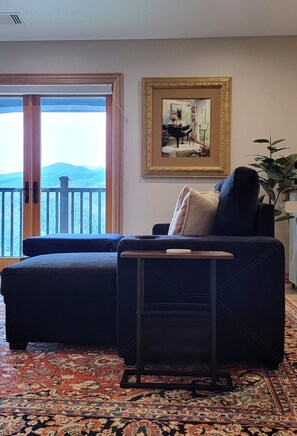 Sofa in Great Room 