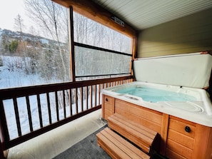 Bubbelpool inomhus