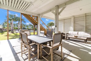 Blessing On The Bay. 3 Bedroom. 3.5 Bathroom. Sleeps 13. Managed by Island Rentals.
