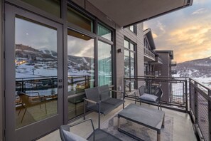 Balcony | Aurora Summit in Deer Valley, Utah by Luxus Vacation Properties