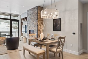 Dining Room | Aurora Summit in Deer Valley, Utah by Luxus Vacation Properties