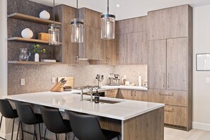 Kitchen | Aurora Summit in Deer Valley, Utah by Luxus Vacation Properties