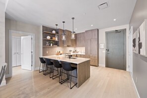 Kitchen | Aurora Summit in Deer Valley, Utah by Luxus Vacation Properties