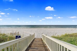 Seaside serenity is just a short stroll away!