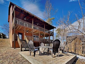 Exterior View and Firepit