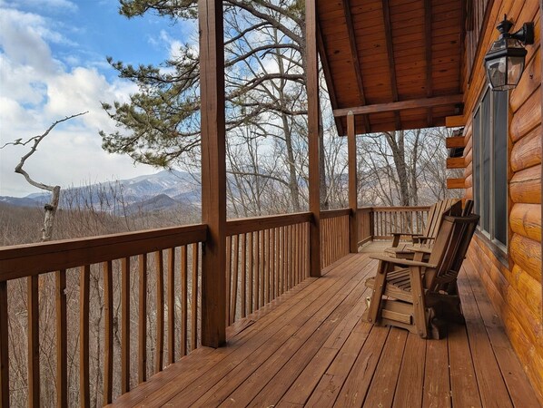 Richland Balsam Mountain Range Side Porch