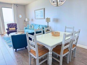 Living and dining room