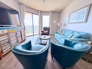 Plenty of seating in the living room