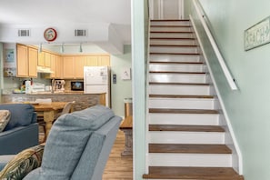 Unit B - living room