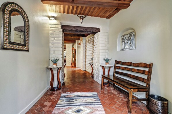 Lovely entrance.