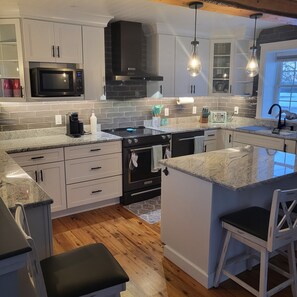 Kitchen on main level