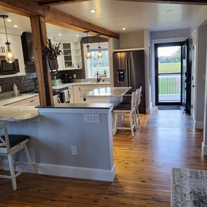 Kitchen and front entry