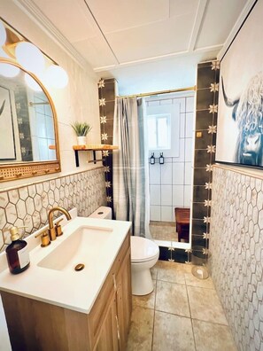 Full Bath with Walk In Shower