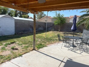 Outdoor dining