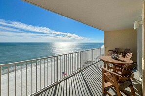 San Carlos 1402, Oversized balcony. Gulf Shores, Alabama Sleeps 4. Managed by Island Rentals